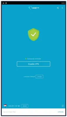 hide.me VPN android App screenshot 0